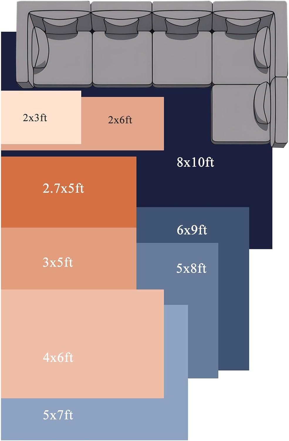 Merry Christmas 2x3 Area Rugs for Living Room, Winter Snowflakes Retro Yellow Red Non Slip Floor Mat Washable Low-Profile Indoor Carpet for Bedroom, Dining Room, Bathroom