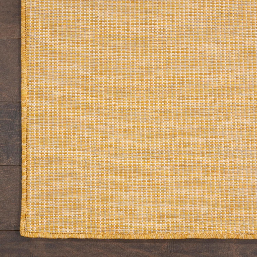 Positano Yellow 8' x 10' Area Rug - Easy Clean, Non Shedding, Bed Room, Living Room, Dining Room, Kitchen (8' x 10')